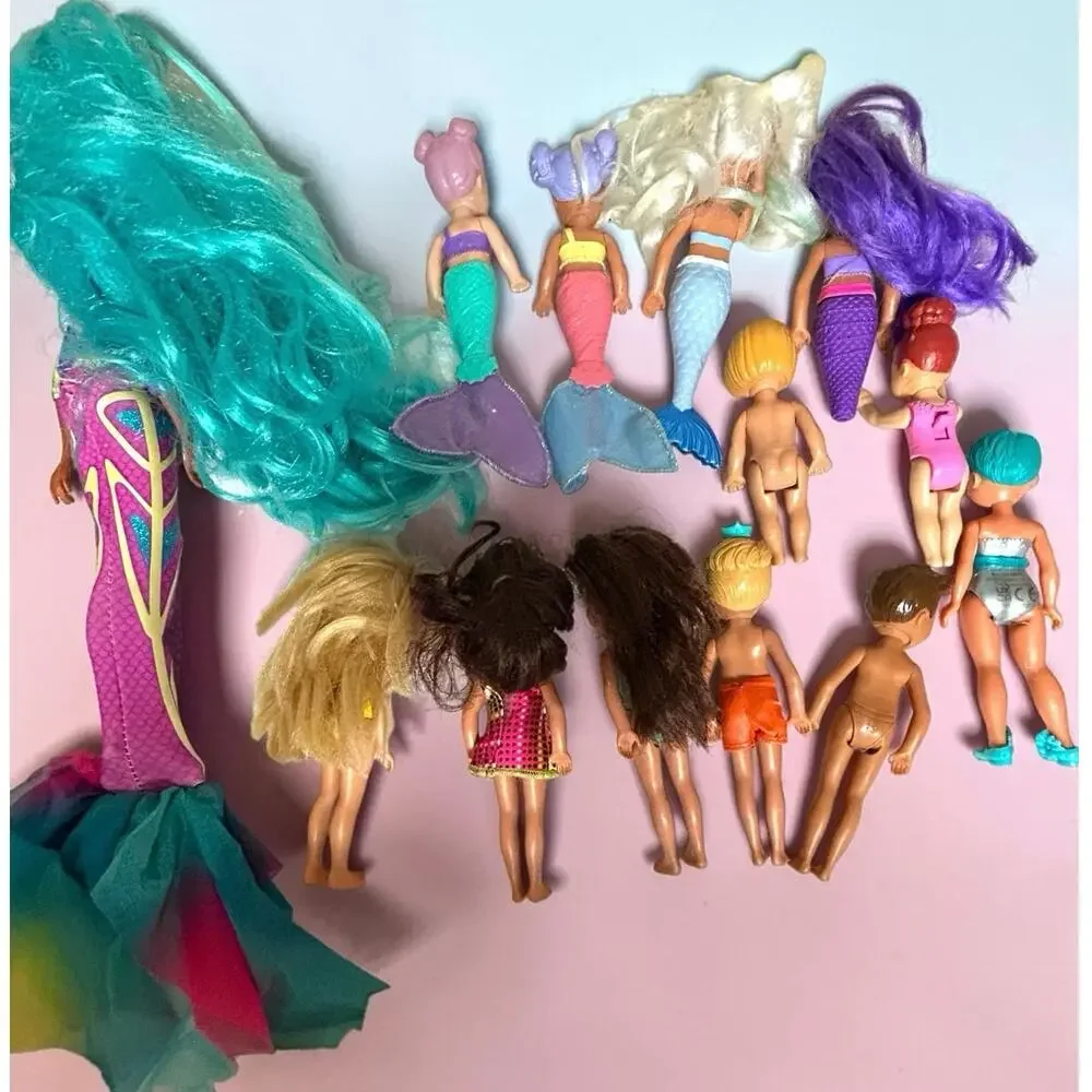 Barbie dolls are